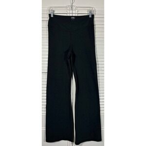 YPB Abercrombie & Fitch Womens Gray Crossover Waist Flare‎ Yoga Pants Large